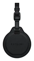 Satechi Vegan-Leather FindAll Luggage Tag Black