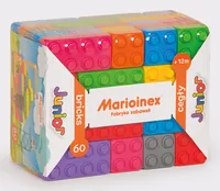 Max Bersinger Baukasten Marioinex Junior Bricks - 60 Teile - Altersempfehlung ab: 12 Monaten - Material: Kunststoff - Anzahl Teile: 60 Teile