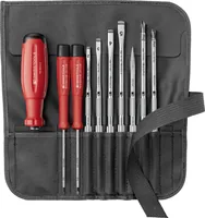 PB Swiss Tools Wechselklingen-Set SwissGrip Evo PB 38218.BK 9-teilig - Schraubenziehertyp: Phillips - Schlitz - Anwendungsbereich: Universal - Werkstatt