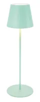 STT Tischleuchte Motion USB Luna, 23 LEDs, Ø 12 x 38 cm, Iceblue - Dimmbar: dimmbar - Lichtfarbe: Warmweiss (WW) - Zusätzliche Ausstattung: USB-Anschluss - Ein/Aus-Schalter - Leuchtenfarbe: Blau - Gesamtleistung: 0 W - Lampensockel: LED fest verbaut