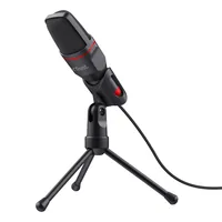 Trust Mikrofon GXT 212 Mico - Typ: Einzelmikrofon - Bauweise: Desktop - Anwendungsbereich: Voice-Chat / Gaming - Wandlerprinzip: Kondensator - Richtcharakteristik: Kugel - Umschaltbare Richtcharakteristik: Nein