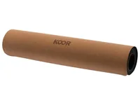 KOOR Yogamatte Kork Pro 183 x 61 x 0.6 cm - Breite: 61 cm - Eigenschaften: Naturkautschuk - Länge: 183 cm - Dicke: 0.6 cm - Farbe: Braun - Sportart: Fitness