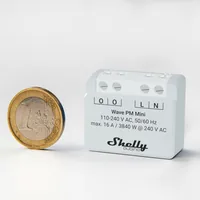 Shelly Smart Home Qubino Wave PM Mini - Detailfarbe: Grau - Produkttyp: Schaltaktoren - Protokoll: Z-Wave - Systemkommunikation: Wireless - System-Kompatibilität: Google Assistant - Amazon Alexa