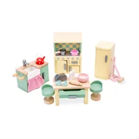 LE TOY VAN Puppenhausmöbel Küchen Möbel Set - Altersempfehlung ab: 3 Jahren - Material: Kunststoff - Stoff - Holz - Höhe: 0 cm - Eigenschaften: Keine Eigenschaft - Zertifikate: Keine Zertifizierung