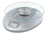 Soehnle Küchenwaage Roma Silver Silber - Bedienungsart: Elektronisch - Messschritte: 1 g - Tara-Zuwiegefunktion: Ja - Detailfarbe: Silber - Gewicht Max.: 5 kg - Material: Kunststoff
