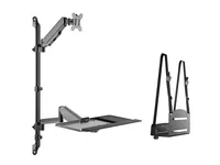 Equip Wandmontierte Workstation 17-321TFT 8Kg schwarz lite Retail