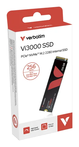 Verbatim Vi3000 256 Go M.2 PCI Express 3.0 NVMe