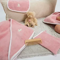 Möve Baby-Waschhandschuh Soft Hug 15 x 20 cm, Rosa - Material: Baumwolle - Packungsgrösse: 1 Stück - Produkttyp: Waschhandschuh - Detailfarbe: Rosa