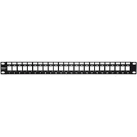 TRENDnet Patchpanel 24-Port Blank Cat6 1U 19"" rackmount