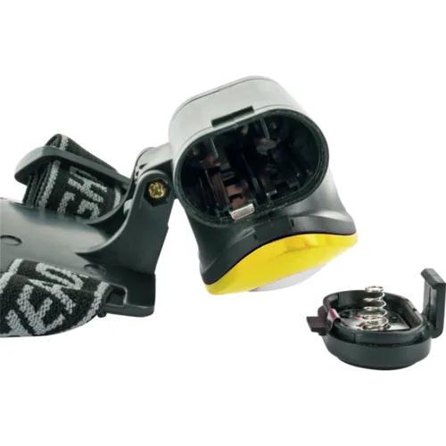 Schwaiger LED Stirnlampe 120 Lumen SchwarzGelb