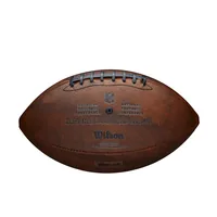 Wilson Football NFL Throwback 32 Team Logo - Farbe: Braun - Material: Composite Leder - Sportart: Football - Ballgrösse: One Size - Einsatzgebiet: Football
