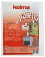 KOLMA Schnellhefter Vario A4 XL 11.009.00 transp.,KolmaFlex 40 Taschen