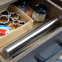 Lurch 00070259 rolling pin Stainless steel Smooth surface 265 mm