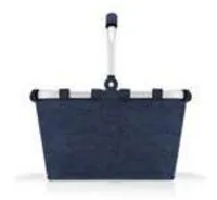 Reisenthel Einkaufskorb Carrybag XS Twist Navy - Breite: 33.5 cm - Detailfarbe: Dunkelblau - Material: Aluminium - Polyester - Höhe: 21 cm - Länge: 19.5 cm