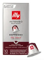 Illy Kaffeekapseln Intenso Espresso 10 Stück - Entkoffeiniert: Nein - Produktionsland: Italien - Packungsgrösse: 10 Stück - Geschmacksrichtung: Keine - Getränkeart: Cappuccino - Espresso - Kaffeeart: Kapseln
