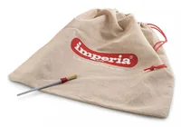 Imperia Pastamaschine iPasta Ruvida Silber - Detailfarbe: Silber - Pastasorte: Fettuccine - Tagliatelle - Gerätetyp: Pastamaschine - Betriebsart: Manueller Betrieb - Ausstattung: Fettuccine-Aufsatz - Tagliatelle-Aufsatz - Material: Edelstahl