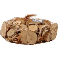 Creativ Company Holzscheiben MIx 2.5-4.5 cm - Produkttyp: Holzscheiben - Detailfarbe: Braun - Verpackungseinheit: 140 Stück