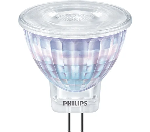 Philips Professional Lampe CorePro LED spot 2.3-20W 827 MR11 36D - Energieeffizienzklasse: F - Lampensockel: GU4 - Protokoll: Ohne - Smart Home: Nicht kompatibel - Farbtemperatur Kelvin: 2700 K - Gesamtleistung: 2.3 W