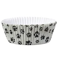 Demmler Muffin Backform Pfötchen 60 Stück - Materialtyp: Papier - Material: Papier - Zertifikate: FSC - Motiv: Tiere - Muster & Ornament - Backform Typ: Muffin-Backform - Eigenschaften: Keine Eigenschaft