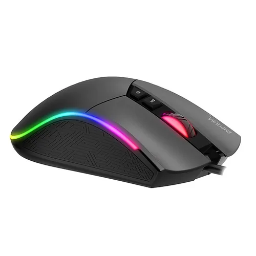 INCA Gaming Maus IMG-GT19 4800 DPI, RGB, 7 Tasten, USB, SW retail