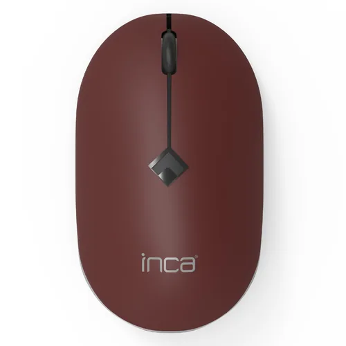 INCA Maus IWM-231RB 1600 DPI,Wireless,4 Tast.,Brown,2,4GHz