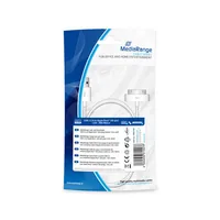 MediaRange Lade- Datenk. USB 2.0 auf Apple Dock 1m