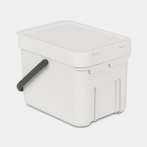 Brabantia Sort & Go Abfallbehäl. Light Grey 6 L