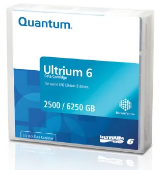 QUANTUM Data cartridge LTO6 Media Ultrium 2 - 5/6 - 25TB no Labels included
