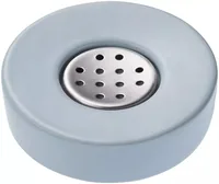 diaqua® Seifenschale Zylo Blau - Detailfarbe: Blau - Detailmaterial: Keramik - Grundmaterial: Keramik
