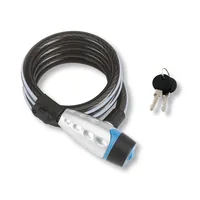 BURG-WÄCHTER 1650 180 REFLEX bike lock Black, Blue, Silver 1800 mm Cable lock