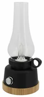 Eurotrail Campinglampe Wind - Betriebsart: Akkubetrieb - Lichtstärke: 250 lm - Farbe: Schwarz