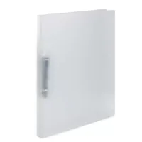 HERMA Ringbuch A4 transluzent Weiss 2D-Ring Mechanik - Papierformat: A4 - Anzahl Ringe: 2