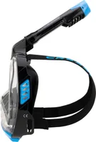CRESSI Full Face Mask Bali Schwarz/Blau S/M - Detailfarbe: Blau - Schwarz - Zielgruppe: Erwachsene - Produkttyp: Schnorchel - Tauchmasken - Material: Polycarbonat (PC) - Silikon - Schuhgrösse (EU): S/M