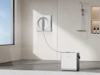 Ecovacs Fensterputzroboter Winbot W2 Pro Omni Grau/Weiss - Einsatzgebiet: Universal - Detailfarbe: Weiss - Grau - Kapazität Wattstunden: 126 Wh