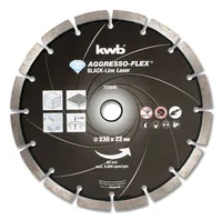 kwb Trennscheibe Black-Line Diamant 125 mm - Zubehörtyp: Trennscheibe - Durchmesser: 125 mm - Für Material: Granit - Ton - Steingut - Beton - Fliesen - Set: Nein