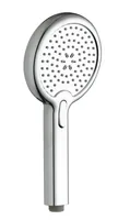Nikles Handbrause Infinity 120 Duo - Material: Chromstahl - Farbe Siebplatte: Chrom - Wassersparend: Ja - Anschluss: 1/2 - Anzahl Strahlarten: 2 - Farbe: Chrom