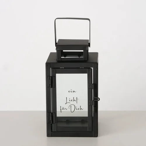 Boltze 2061669 lantern Black, Transparent