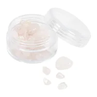 Creativ Company Perlen-Set Kristallperlen Rosa, 7-12 mm - Packungsgrösse: 60 Stück - Durchmesser: 7 mm - 10 mm - 12 mm - Detailfarbe: Rosa - Perlenart: Perlenset