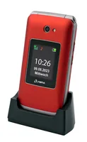 Olympia Mobiltelefon VITUS 4G klappbar Großtasten rot