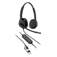 HP Poly POLY MISSION 415 USB HS CL WW Kopfhörer Kopfband Büro/Callcenter Schwarz