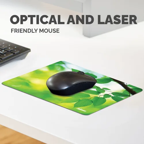 FELLOWES Recycled mouse pad 5903801 Grüne Blätter