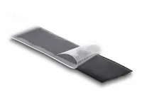 Delock Klettband 15m x 25mm Strapazierfähig Schwarz - Breite: 25 mm - Länge: 15 m - Ausstattung Kabelmanagement: Selbstklebend - Produkttyp: Klettband - Verpackungseinheit: 1 Stück - Material: Nylon - Polyester