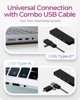 ICY BOX 4 Port USB-C/A to USB-A IB-HUB1424-C3 3.2Gen 1 Hub