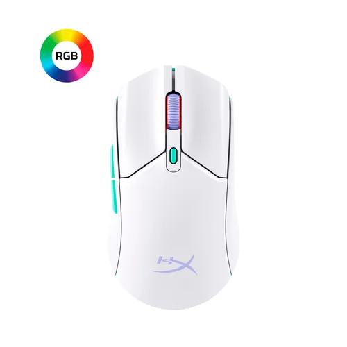 HyperX Pulsefire Haste 2 Core Wireless White Gaming Mouse souris Ambidextre USB Type-A 3600 DPI