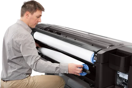 HP Designjet Z9+dr 44-in PostScript Printer with V-Trimmer Großformatdrucker Thermal Inkjet Farbe 2400 x 1200 DPI 1118 x 1676 mm Ethernet/LAN