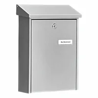 BURG-WÄCHTER Daily 5861 SI mailbox Silver Wall-mounted mailbox Steel