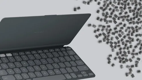 Logitech Tastatur Keys-To-Go 2 Graphite - Tastatur Typ: Mobile - Tastaturlayout: QWERTZ (CH) - Tastatur Features: Hotkeys - Medientasten - Easy Switch - Keyboard Tasten: Chiclet (Notebook) - Detailfarbe: Graphit - Schwarz - Ziffernblock: Nein