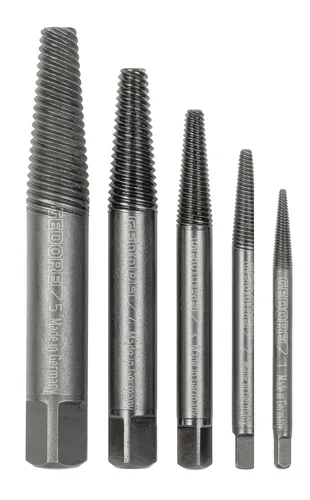 Schraubenausdreher-Set, 5-teilig, M3 - M18