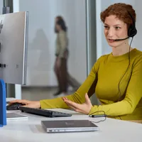 HP Poly POLY MISSION 415 USB HS CL WW Kopfhörer Kopfband Büro/Callcenter Schwarz