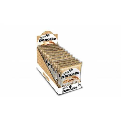 Go Fitness Nutrition Protein Pancake 12 x 50 g, Vanille - Produktionsland: Türkei - Anwendungszweck: Muskelaufbau - Regeneration - Einnahme: Nicht relevant - Nachhaltigkeit: Nicht angegeben - Gewicht pro Einheit: 50 g - Sportart: Fitness